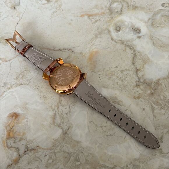 GaGà Milano Manuale 40mm Limited Edition Rose Gold Watch Made in Italy VERY RARE - Picture 9 of 13